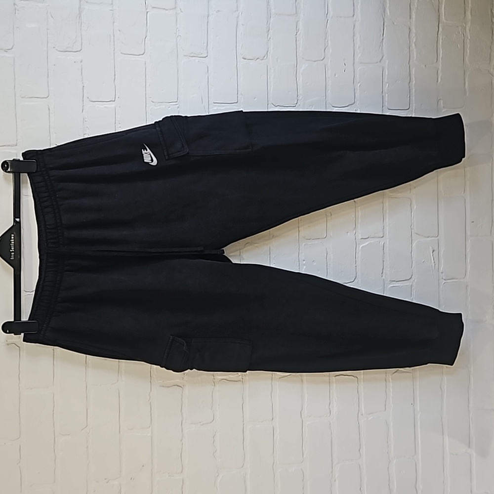 Nike Black Cargo Sweatpants Joggers
